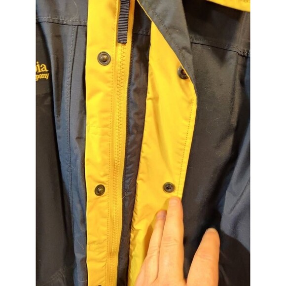 Vintage 90s Columbia Mens Large Pull Out Hooded Puffer Jacket - Picture 14 of 15